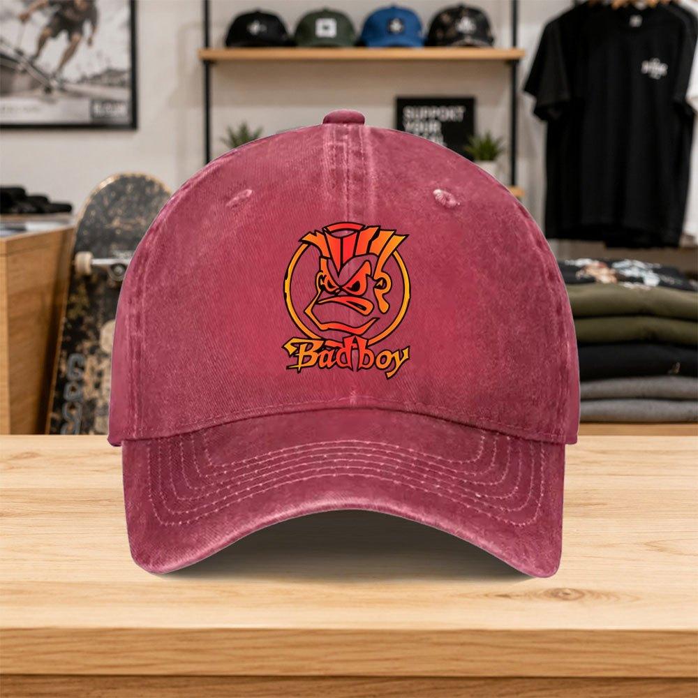 1 шт. Моющаяся бейсболка Bad Boy, унисекс, для пар, модная и универсальная, кепка для папы, для активного отдыха, спортивная, повседневная, E