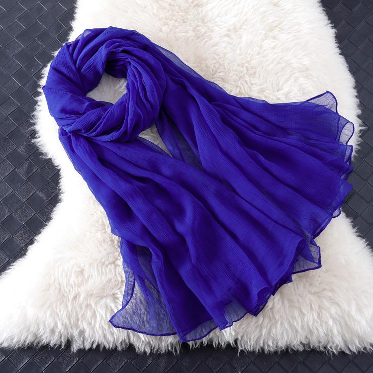 Шелковый шарф с имитацией крокодиловой кожи: Пляжная шаль и солнцезащитное полотенце в корейском стиле для женщин