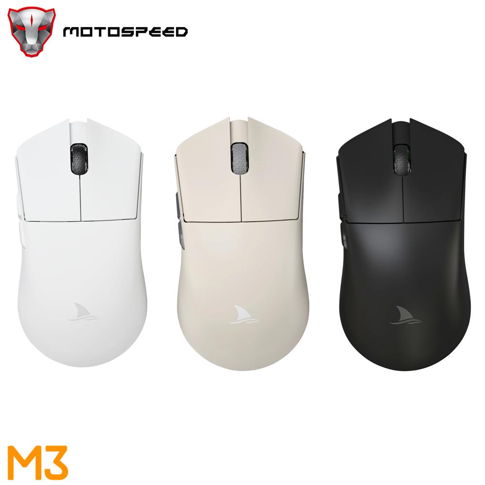 Motospeed Darmoshark M3 Bluetooth Беспроводная игровая мышь 26000 точек на дюйм PAM3395 Оптический датчик Компьютерная офисная мышь TTC для портативных ПК