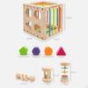 Activity Cube Center ,Fine Motor Skills Matching Game Sensory Learning Toys Shape Sorter