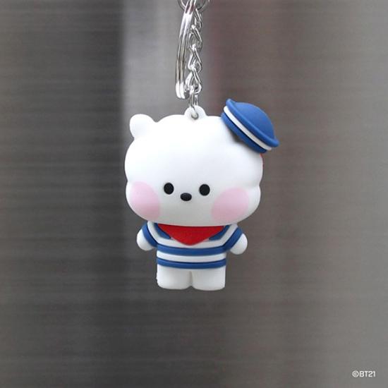 BT21 Брелок для ключей с фигуркой Marine ver.