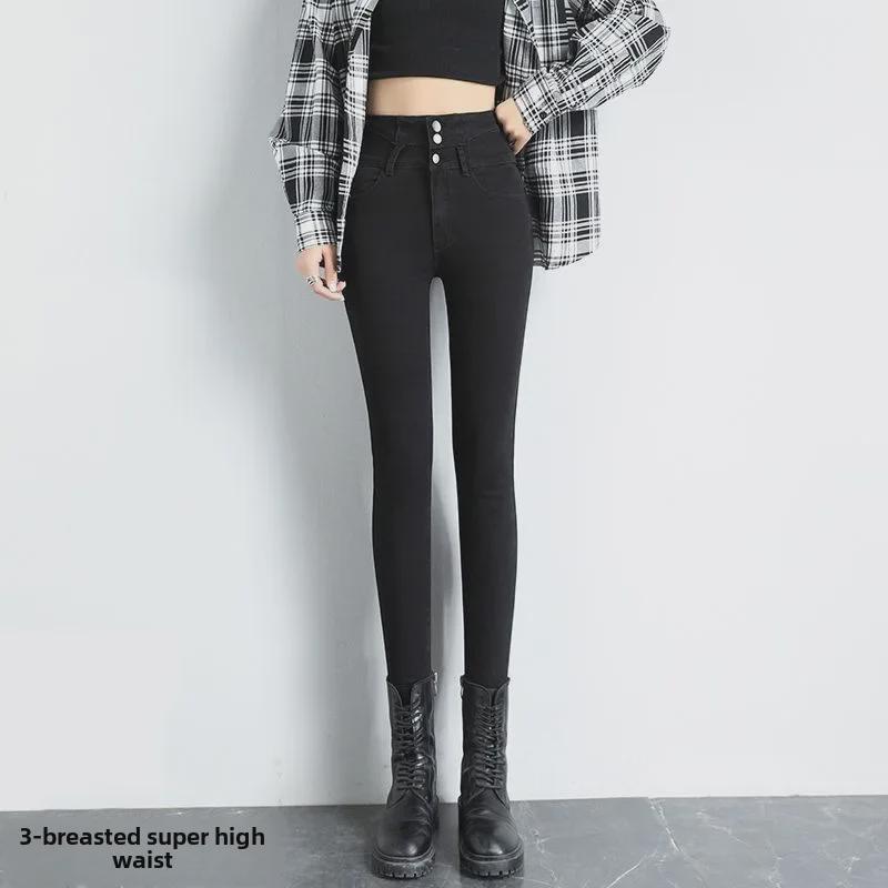 2022 Women's High Waist Slimming Stretch Jeans - Summer Fit Pencil Pants