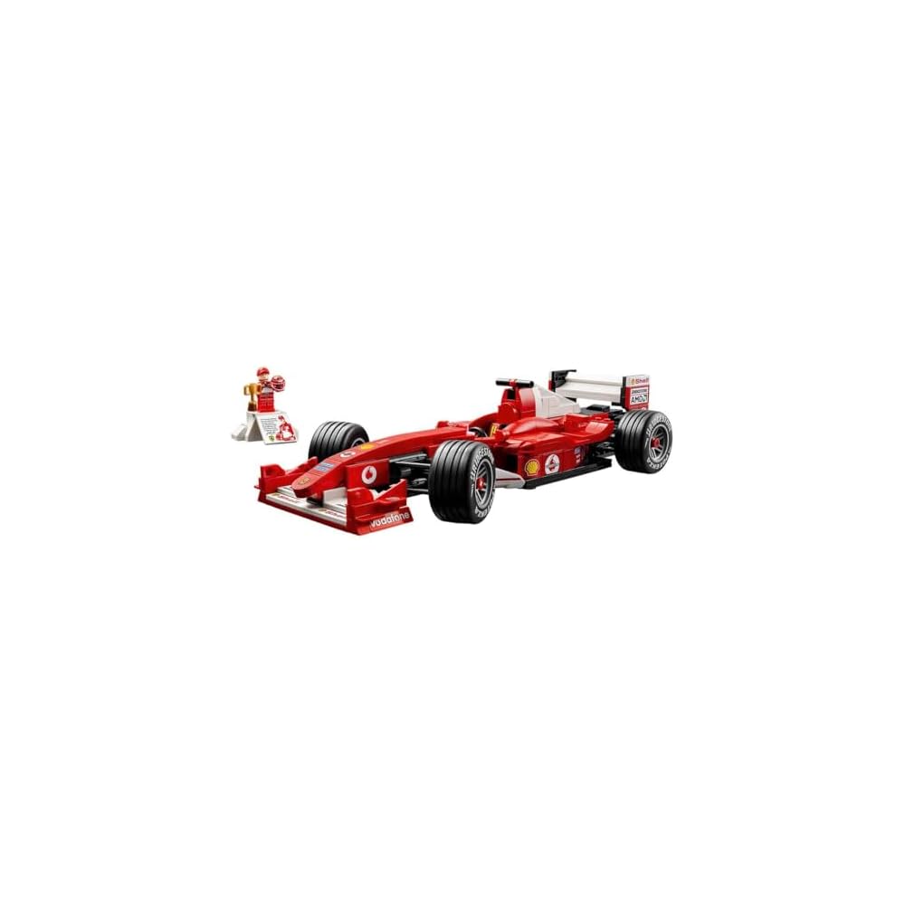 Конструктор LEGO Icons Ferrari F2004 с фигуркой Михаэля Шумахера, игрушка для взрослых и детей 11375