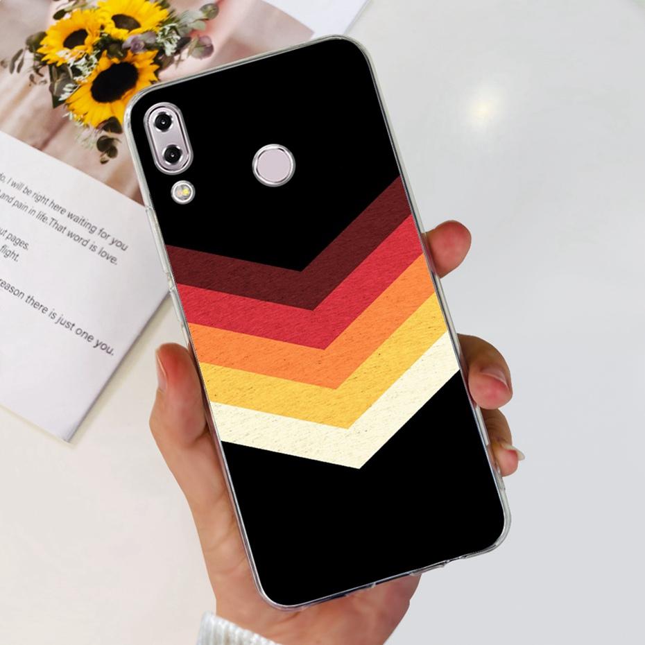 Для Asus Zenfone 5 (2018) 5Z ZE620KL ZS620KL Модный Металлический Стиль Дракон Покрашенный Чехол Для Asus X00QD Z01RD Мягкий Силиконовый ТПУ Чехол