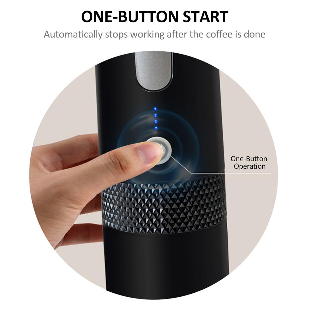 Portable Coffee Maker, 170mL Wireless Electric Espresso Machine Mini Rechargeable Capsule Coffee