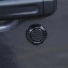 3PCS Carbon Fiber ABS Door Key Jack Trim For Jeep Wrangler JK JL Gladiator JT 2007+ Car Exterior Accessories Car Socket