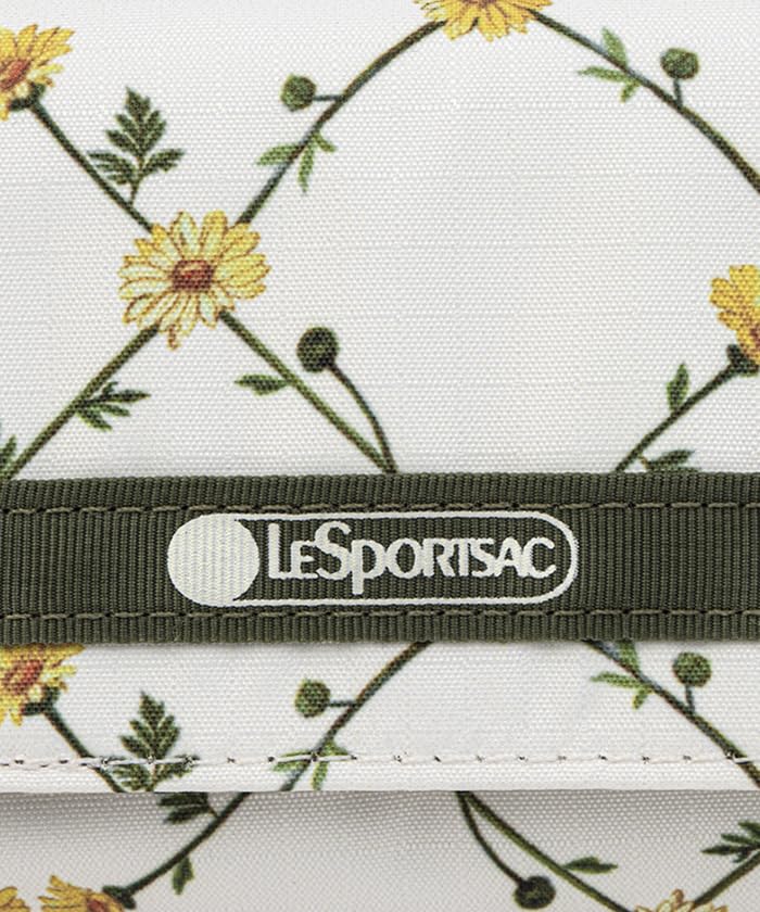 Официальный кошелек REESE Daisy Cross Экрю [LeSportsac] КОШЕЛЕК/3392