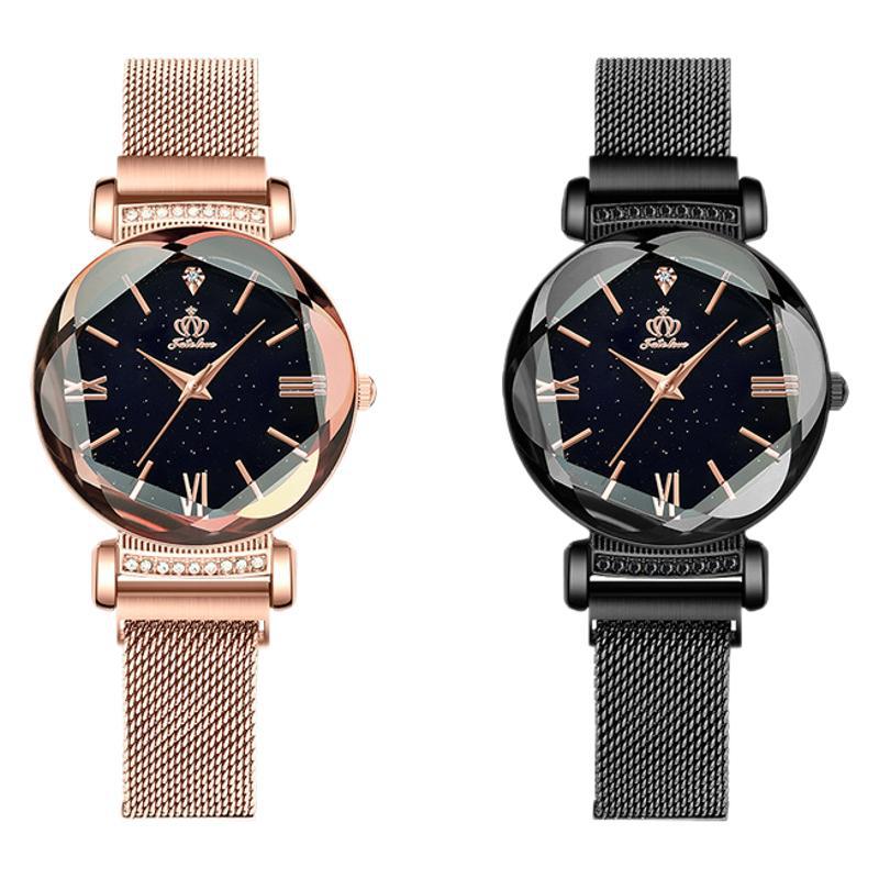 Часы Starry Sky Edge Кварцевые часы Тренд Водонепроницаемые Женские часы