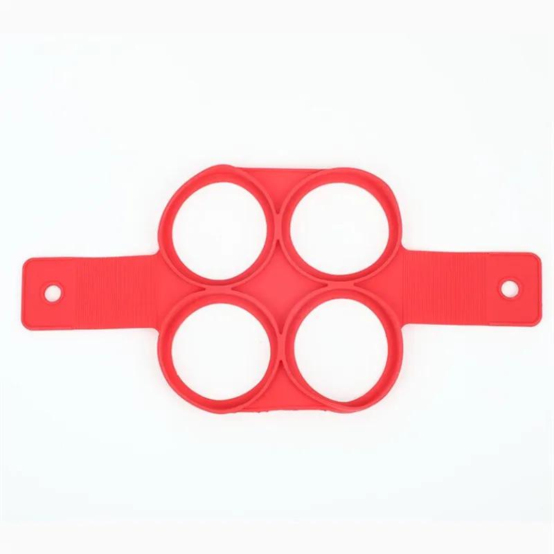 Форма для приготовления блинов с яичницей Кольцо для блинов с антипригарным покрытием Силиконовая яйцеварка Формочка для жареных яиц Формы для омлета Кухонные принадлежности для выпечки