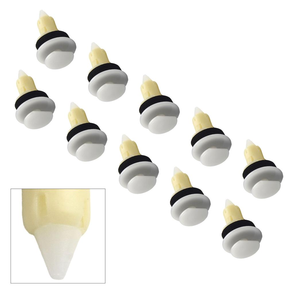 10 шт. автоматических зажимов для крепления 1639881678 для Mercedes W163 ML350 ML500 ML55, зажимы для дверной панели, зажимы для бампера, винтовые заклепки