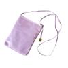 Soft Faux Leather Smartphone Shoulder Bag for Cell Mini Medium [mauve] Women, Lightweight, Crossbody, Neck, Wallet, Pouch, Smartphone, Phone, Bag,