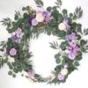 Artificial Flower Garlands for Table Runner Eucalyptus Sweetheart Table Centerpieces for Backdrop Boho Wedding Decoration