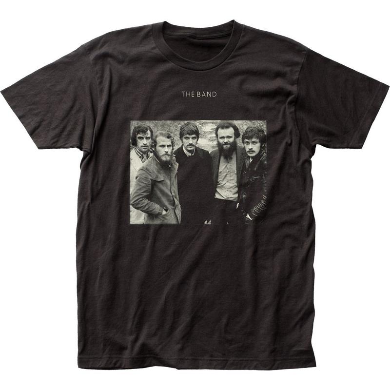 The Band The Band Unisex T-shirt Music Classic Concert Rock Band Tee New Black