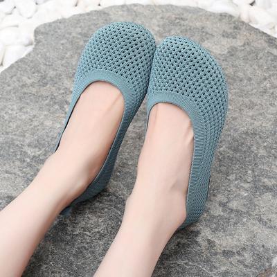 Летние тканевые туфли, сетчатые, дышащие, нескользящие, удобные повседневные сандалии, черные рабочие туфли