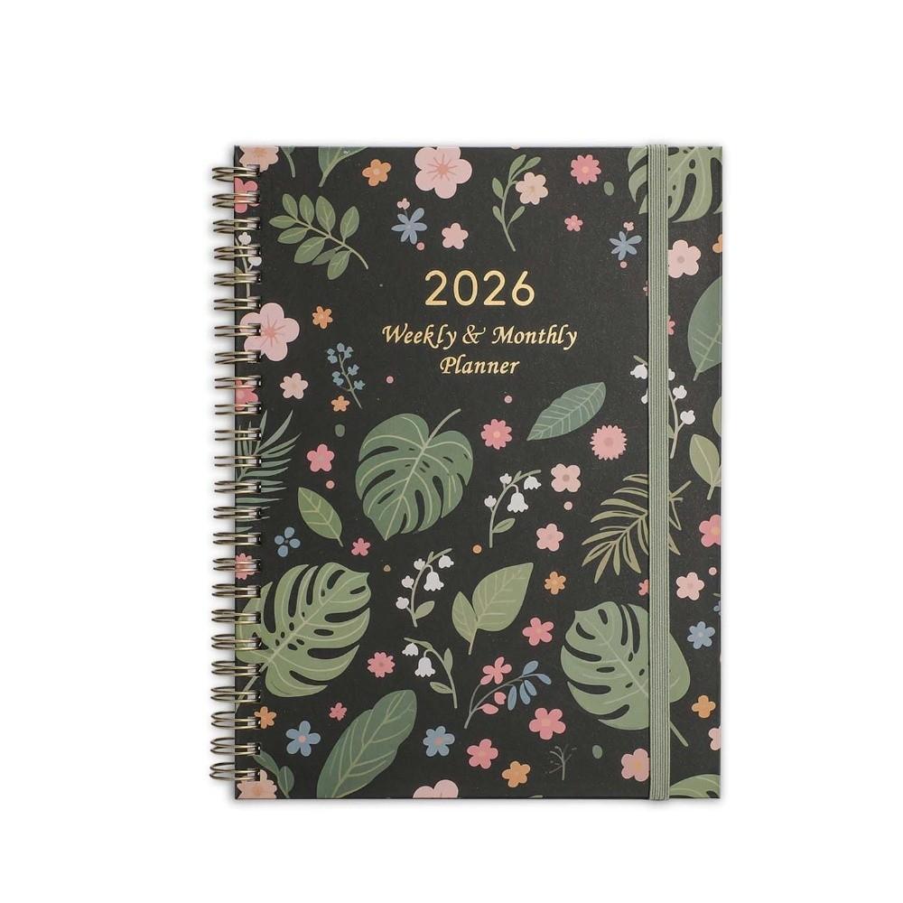 Coil Notebook A5 Weekly Monthly Planner Portable Daily Schedule Book School Office Supplies