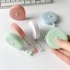 3PCS 2M Soft Tape Measure Clothing Measuring Body Tape Double Scale Automatic Shrinking
