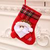 Christmas Stockings Pendant Gift Bag Party Decor Snowman Reindeer Socks Christmas Tree Decorations