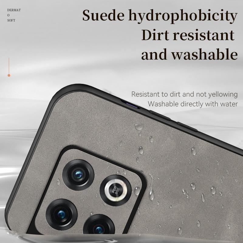 Чехол из искусственной кожи из овчины для Oneplus 12 11 10 Pro 10T 10R 9 9R 9RT 8 8T 7 7T 6 6T 5 5T ACE 2 Pro чехол с кронштейном для телефона