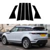 Автомобильные стойки для Range Rover Evoque L551 5-дверный 2019-2022 глянцевые черные наклейки на обшивку двери, окна