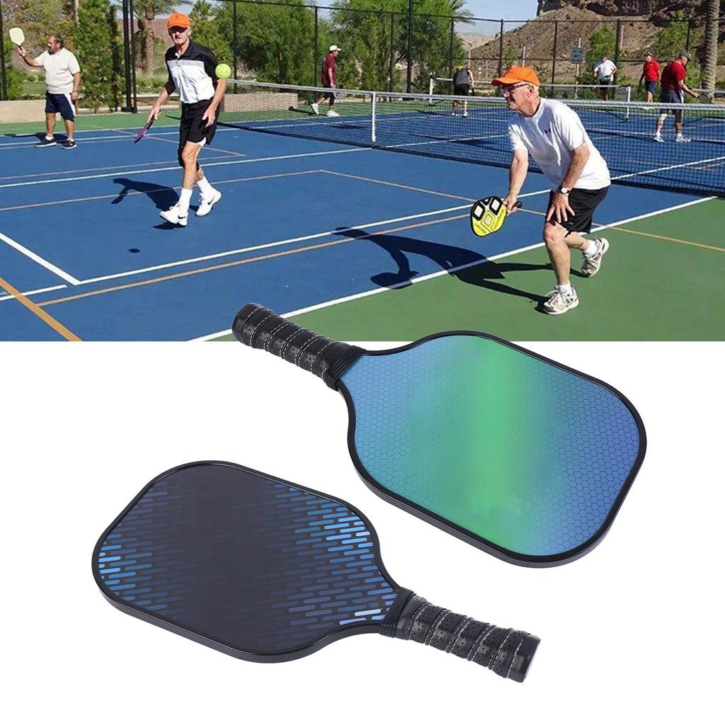 Набор ракеток для пиклбола. Модные легкие ракетки для пиклбола из углеродного волокна с 2 мячами и карр.