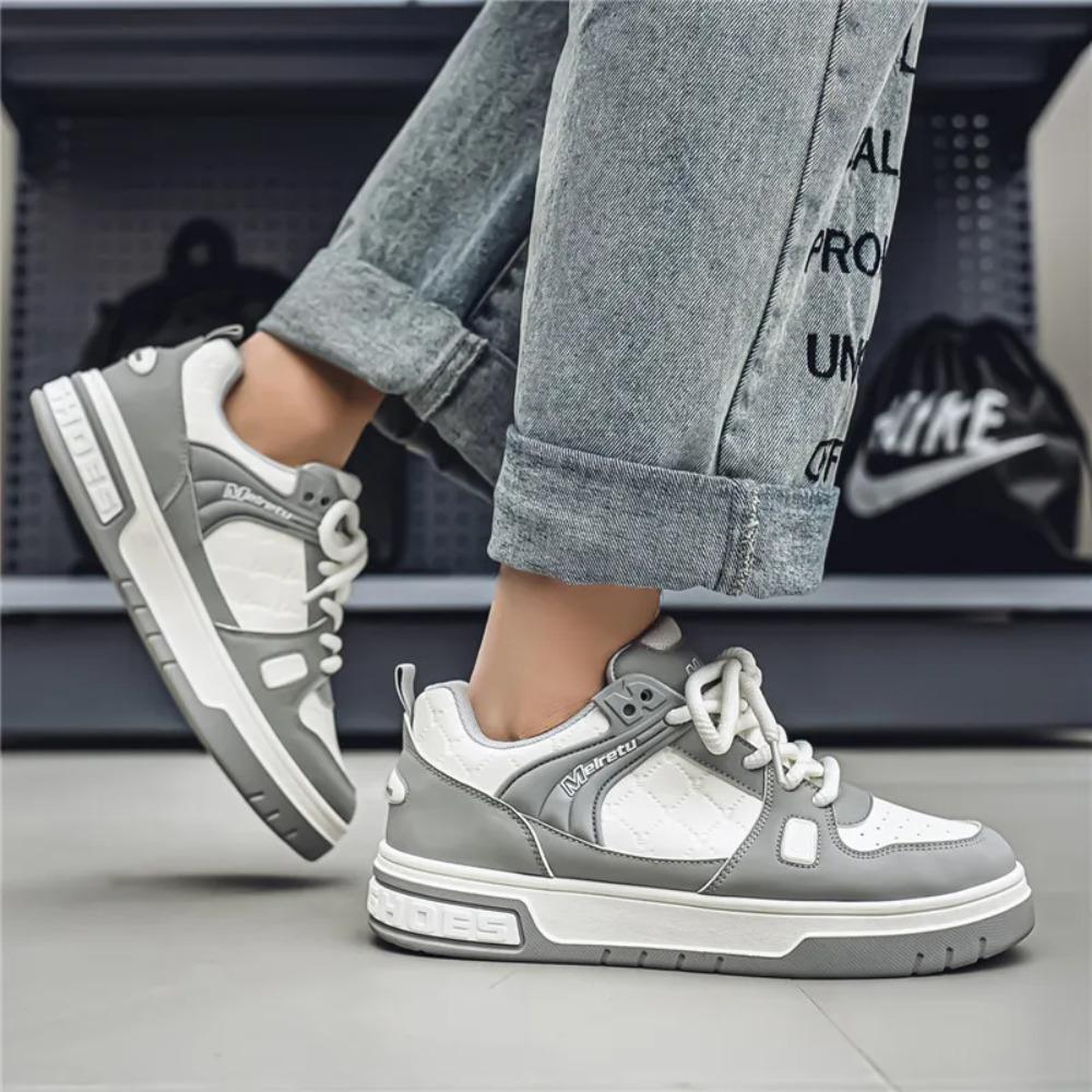 Men's Sports Shoes, Vulcanized Shoes, Custom-designed Sports Shoes, Casual Outdoor Street Shoes, Thick-soled Comfortable Sports