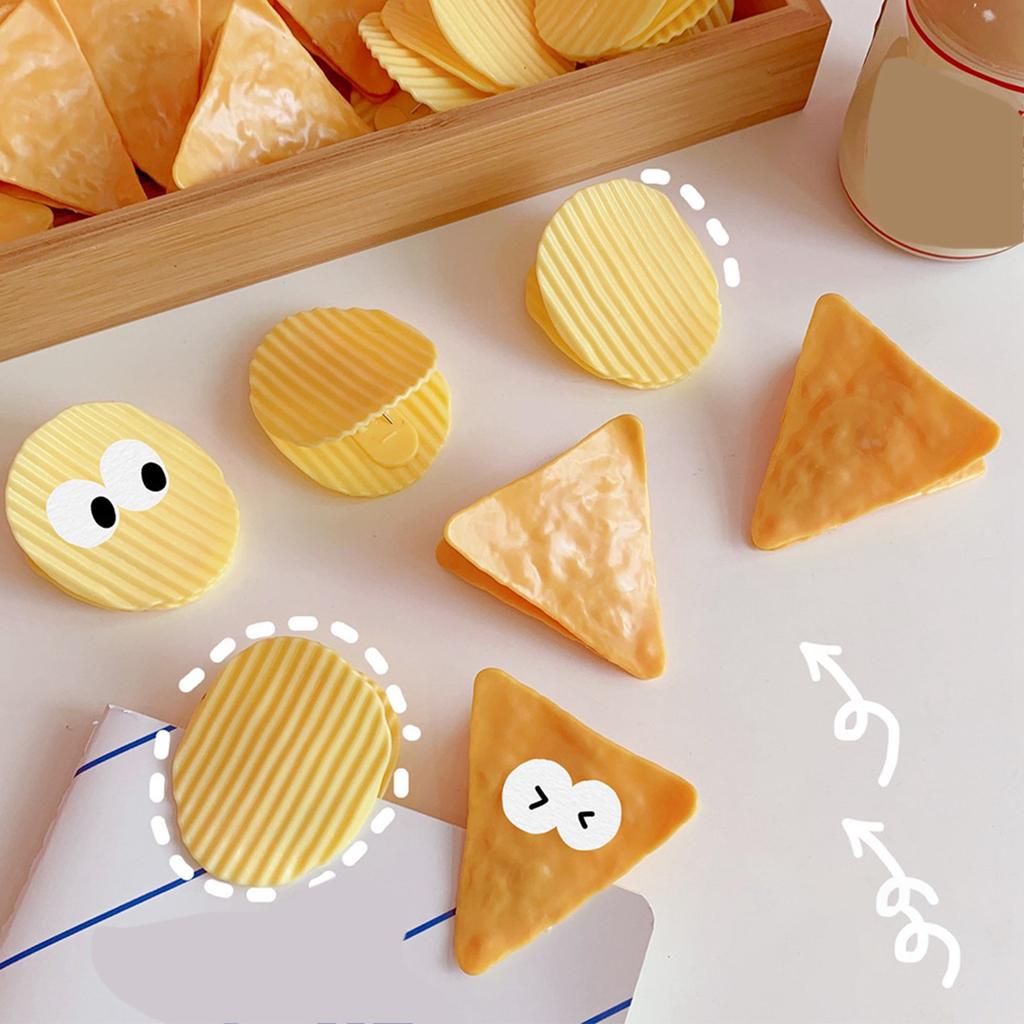 Симпатичные зажимы для чипсов, многофункциональные, минималистичные, портативные, в форме картофеля, забавные зажимы для чипсов, St