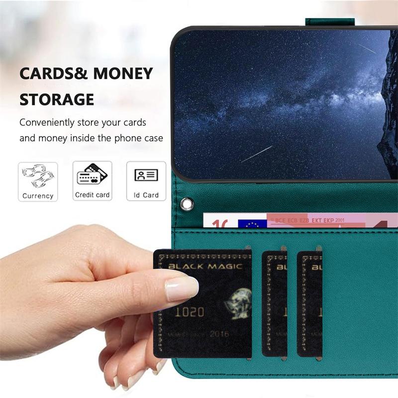 Чехол-книжка для Xiaomi Poco C40 C50 C51 C55 C61 C65 C75 M7 X7 Pro 4G 5G Кожаный чехол