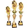 Golden Plating Award Trophy Plastic Medal Winner Award Trophy Toy  Children Award Prize