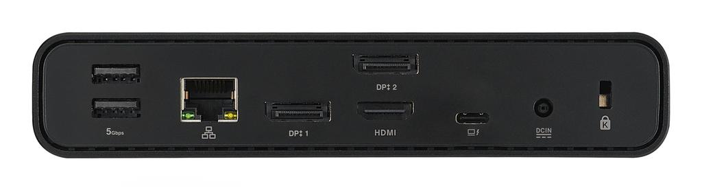 Asus Triple Display Usb-C Dock Duo Dc301 Wired Black
