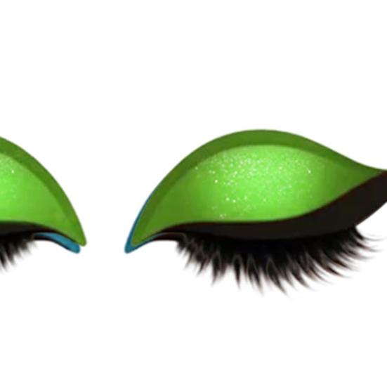 2 Lazy Stickers Eye Shadow Eyelash Pairs Reusable Eye Makeup Stickers