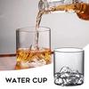 Water Cup Japanese Mountain Whiskey Glass 200/300ML Transparent Multipurpose Glass Bar Party Drinkware High Appearance Water Cup