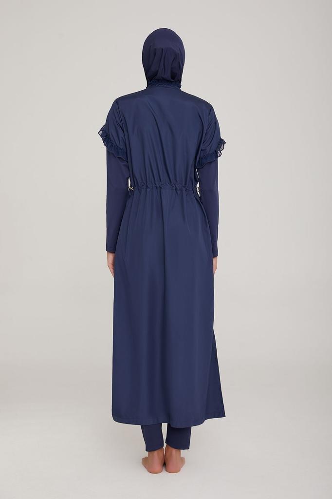 Женский Мусульманский Скромный Исламский Полный Чехол Буркини Пляжный Купальный Костюм Купальники Хиджаб Пляжная Одежда Купальник 