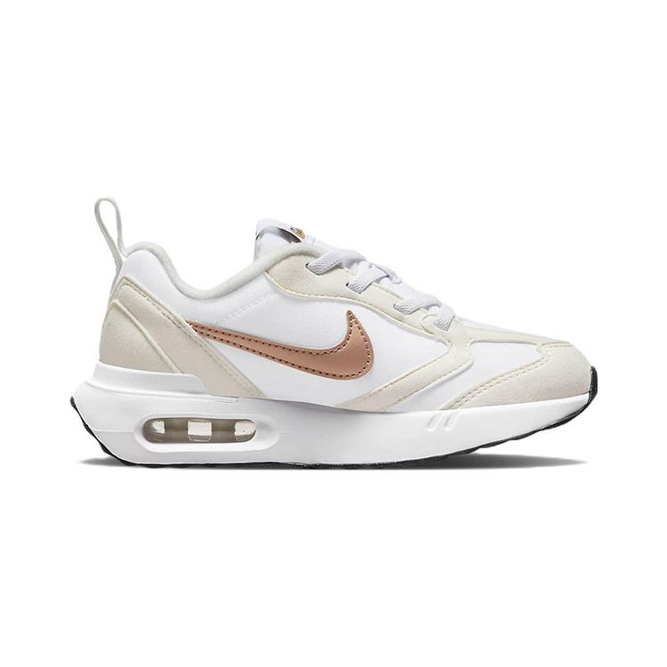 Nike Детские кроссовки Air Max Dawn PS White Metallic Red Bronze Summit-White Off-Noir DC9318-103