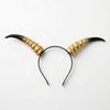 Cosplay Headband Cosplay Hairband Ox Horn Halloween Hair Hoop Halloween Horns Headband  Photo Props