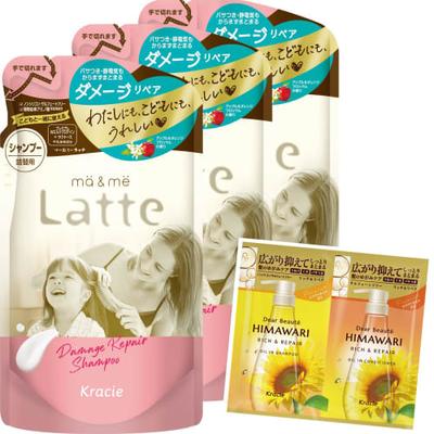 [Восстановление повреждений] Сменный блок шампуня для родителей и детей 360 мл x 3 комплекта с бонусом | Шампунь без силикона с аминокислотами для мам, малышей, детей, детей, B