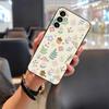 Противоударный Водонепроницаемый Чехол для Телефона для Samsung Galaxy A24/SM-A245F/A25 5G Мультяшный Прочный Мягкий чехол Грязеотталкивающий Животные