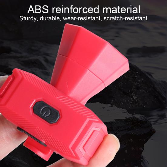 Электрический велосипедный гудок Водонепроницаемый Заряжаемый через Type-C 120 дБ Громкий звук МТБ Дорожный Горный велосипед Руль Звонок-сигнал Велосипедные аксессуары