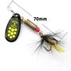 Портативные острые крючки, спиннер, вращающиеся искусственные приманки, рыболовная приманка