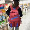 Высококачественный, свежий конфетный цвет, рюкзак с алфавитом, простой и легкий рюкзак для учеников средней школы