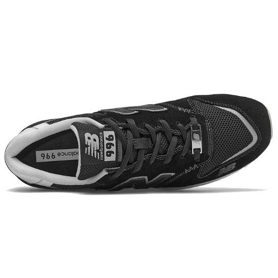 New Balance 996 Черные кроссовки унисекс Серые CM996CPC