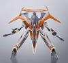 TAMASHII NATIONS DX Chogokin Macross Delta VF-31E Зигфрид (Машина Чака Мустанга) приблизительно. 180 мм ABS и ПВХ литая подвижная окрашенная фигурка