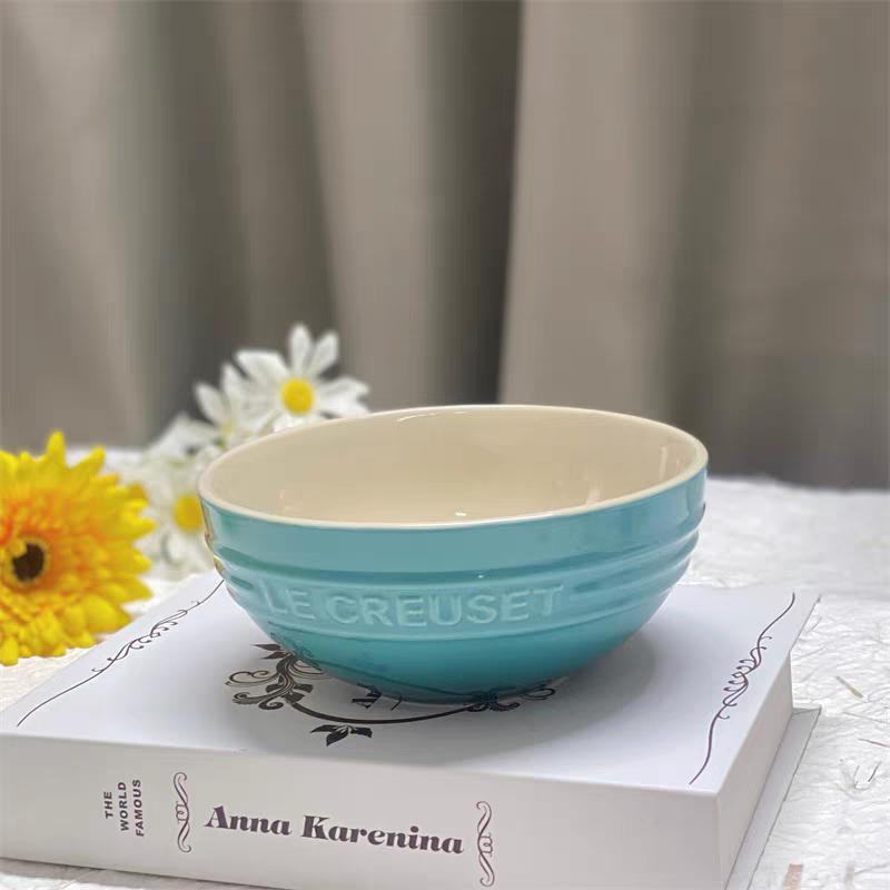 Le Creuset Cool Color Круглая миска Cerc для салата, супа, лапши, фруктов, риса, многофункциональная столовая посуда, французская, повседневная...