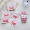 100Pcs Foldable Packaging Paper Cards Bow Cards For Handmade Jewelry Retail Hang Tag Flowers Display Cardboard