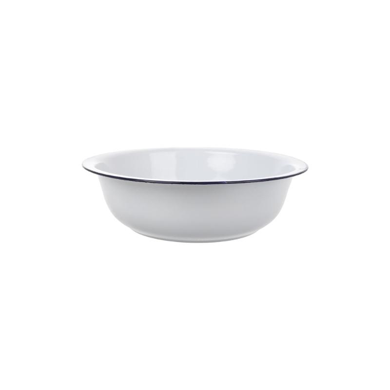 Enamel Coated Mixing Bowl For Kitchen Shatter Resistant Design Bowl For Baking Cooking Food Preparation