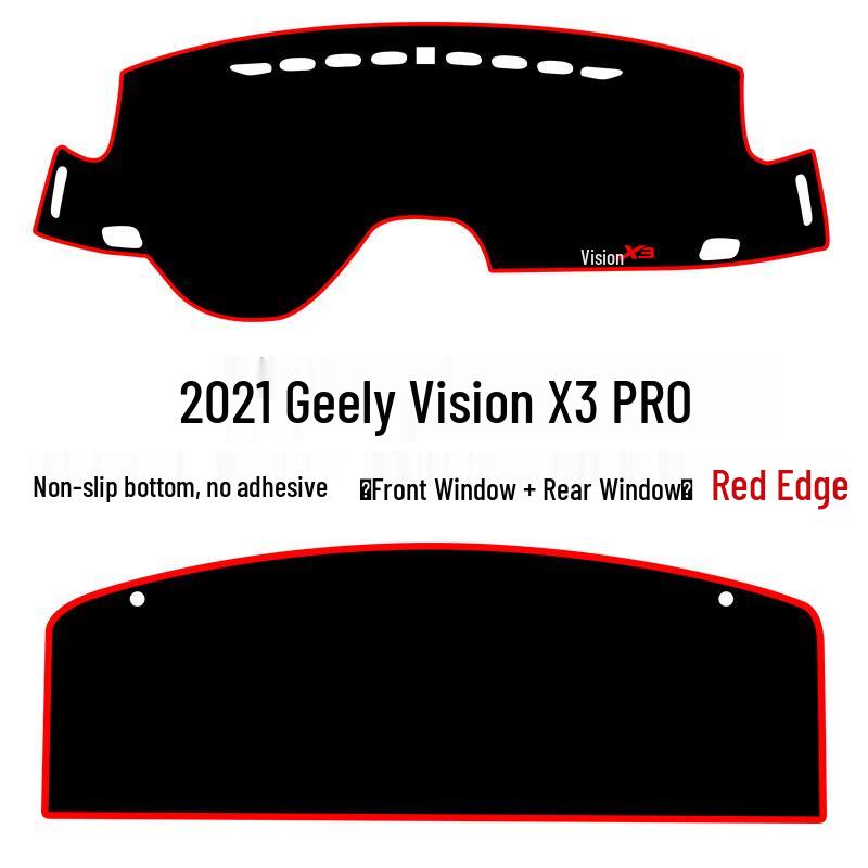 Коврик-тент на панель приборов Geely Vision X3PRO для модификации интерьера