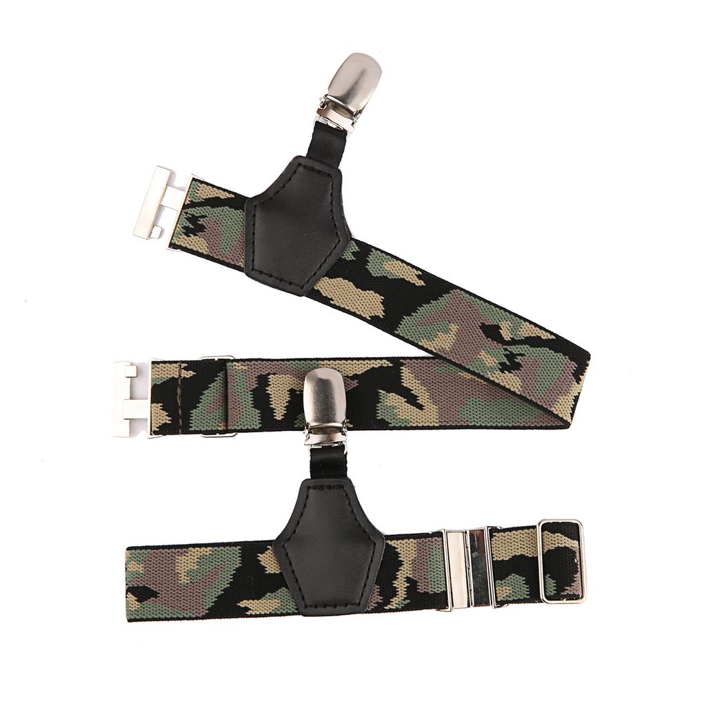 Унисекс Сексуальные Подвязки для Гольф, Мужские Подвязки с Двойными Зажимами, Подтяжки для Ног с Одинарным Зажимом, Пояс для Поддержки, Нескользящие, Регулируемые