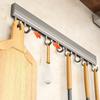 Wall Mounted Kitchen Storage Rack Aluminum Alloy Coat Hangers Quality Towel Hanger  Kitchen