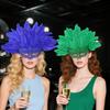 Fashion Carnival Headpiece Personality Halloween Mask Feather Masquerade Mask  Stage Performance