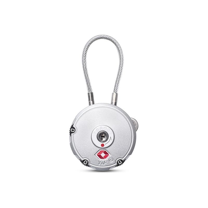 3 Digit Tsa Combination Customs Password Lock Overseas Clearance Trolley Luggage Suitcase Backpack Password Steel Cable Padlock