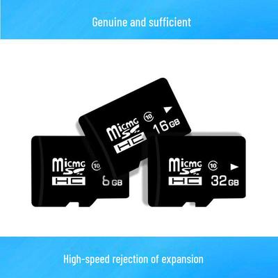 Карты памяти различной емкости Micro SD TF Card 16 ГБ 32 ГБ 64 ГБ Подходят для фотоаппаратов, мобильных телефонов, систем мониторинга, видеорегистраторов